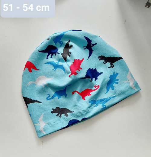 Tyrkysová čepička 51 - 54 cm