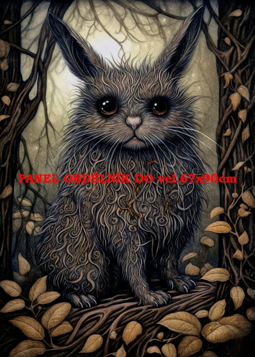 Bavlněný panel 18x25 cm - skladem