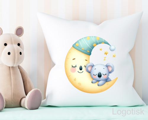 Polštářek spící KOALA - jméno na přání