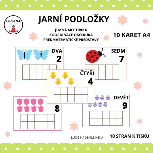 Jarní Modelovací Podložky