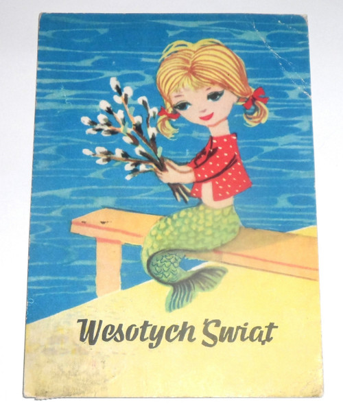 Velikonoční POHLEDNICE • Jadwiga Iwaszkiewicz 1962