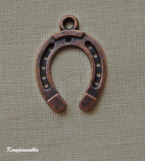 Kovový přívěsek podkovy 20x15mm 1kus