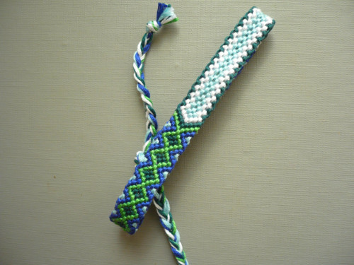 Modrozelený - náramek