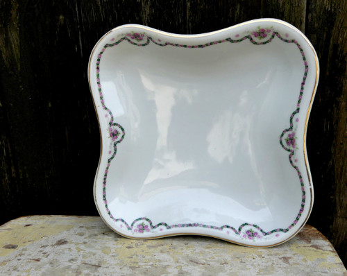 Růže secesní...porcelánová mísa