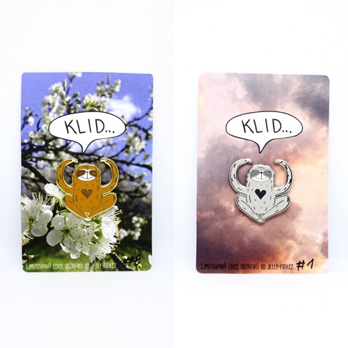 Odznak/ Pin Lenochod Klídek