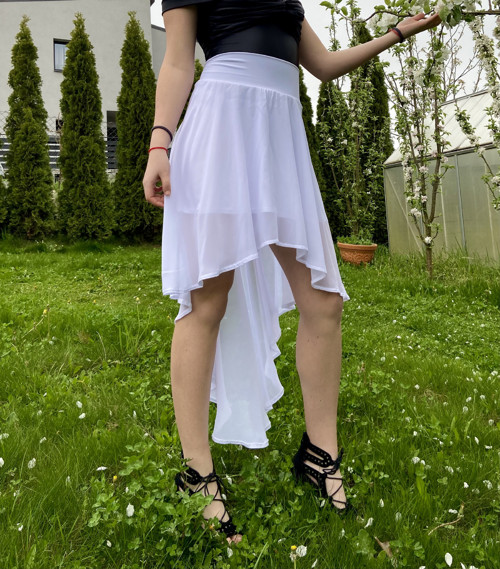 Sukně Monica- bílá