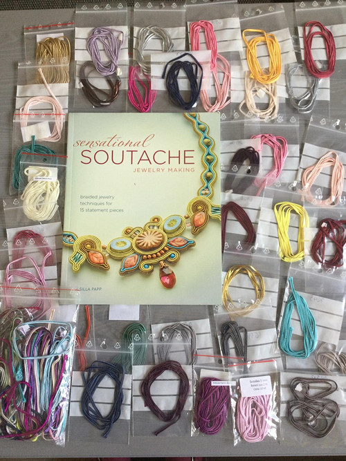 Kniha Sensational soutache jewelery making