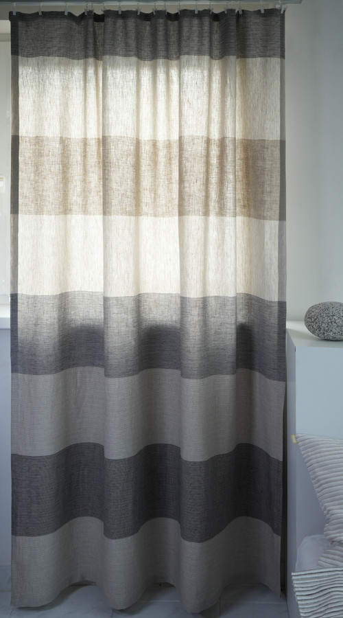 Závěs K27 neutrál, len 190g/m2 — foto 1