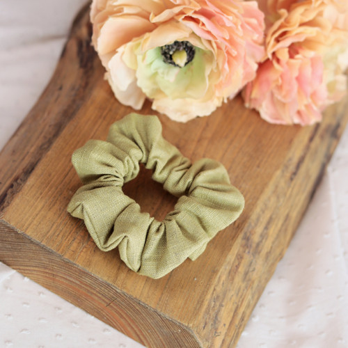 Gumička - Scrunchies (Lipová) - vel. M — foto 1