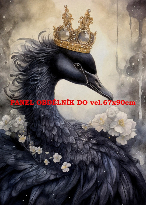 Bavlněný panel 18x25 cm - skladem — foto 1