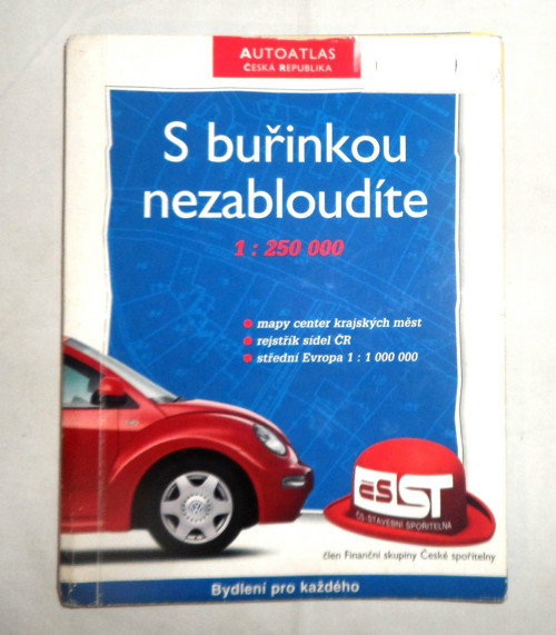 AUTOATLAS Česká republika, střední Evropa