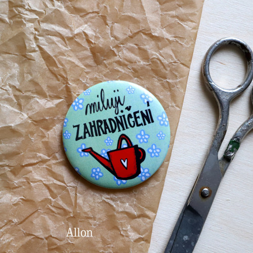 Miluji zahradničení-placka