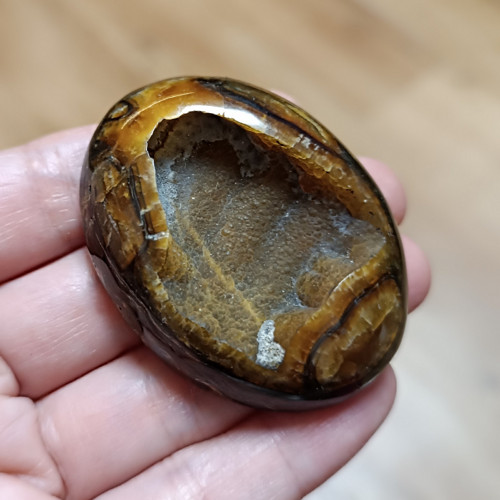 Simbircitová geoda s Amonitem, ID 3794, 53x40 mm