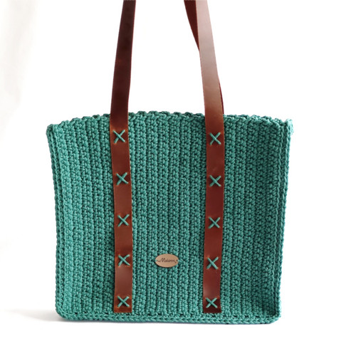 Tote Maxi Zelená
