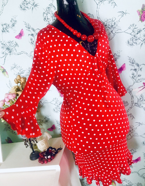 Šaty dots flamenco vibe — foto 1