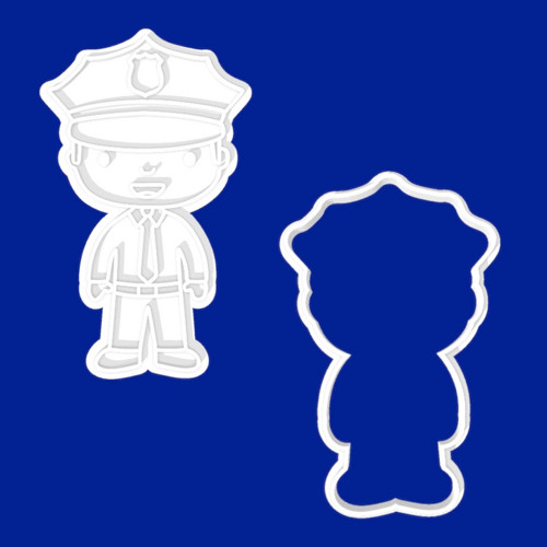 Vykrajovátko POLICIE - policista