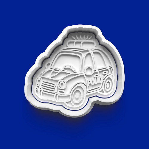 Vykrajovátko POLICIE - policejní auto