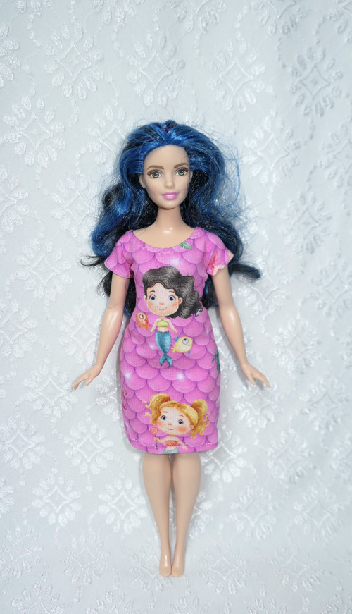 Barbie baculka - šaty — foto 1