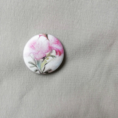 Kulatá brož 1/knoflík/