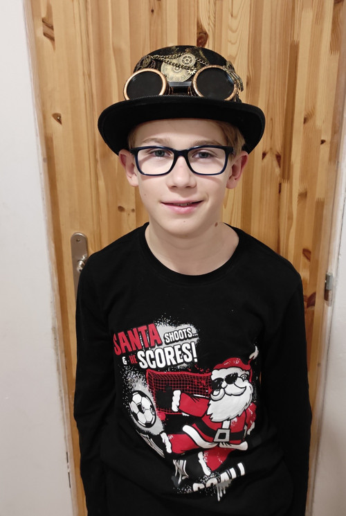 Klobouk ve stylu Steampunk dětský