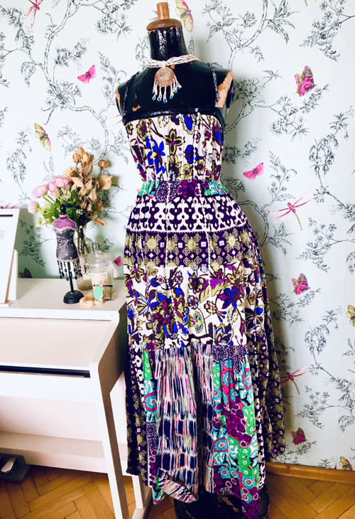 Šaty boho hippie vzory velkolepé — foto 1