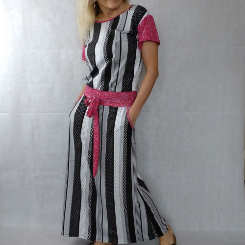 Dlouhé letní šaty M — foto 1
