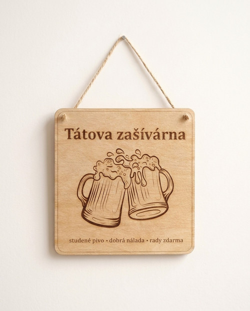 Cedulka - Tátova zašívárna