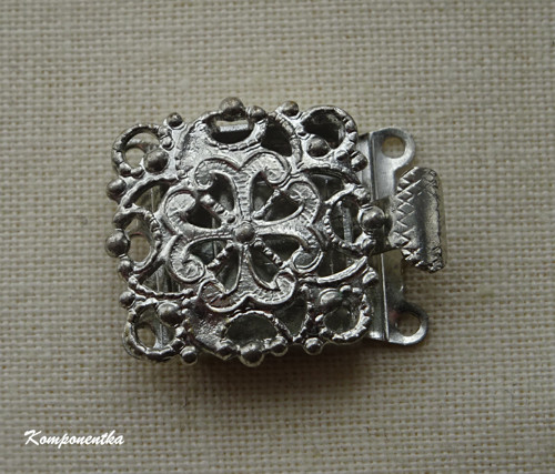 Filigránové zapínání 19x13mm 1kus