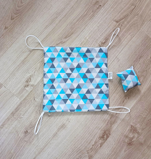 Hamaka pro morčátka "Geometrie" modrá