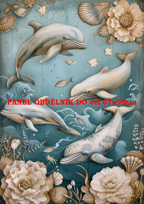 Bavlněný panel 14x20 cm - skladem — foto 1