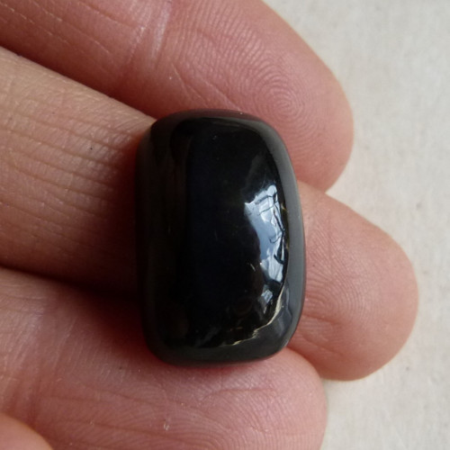Obsidián duhový - kabašon - 2 cm
