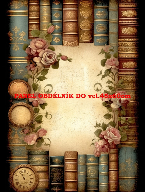 Bavlněný panel 18x25 cm - skladem — foto 1