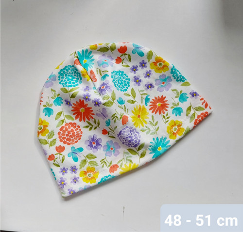 Barevná čepička 48 - 51 cm