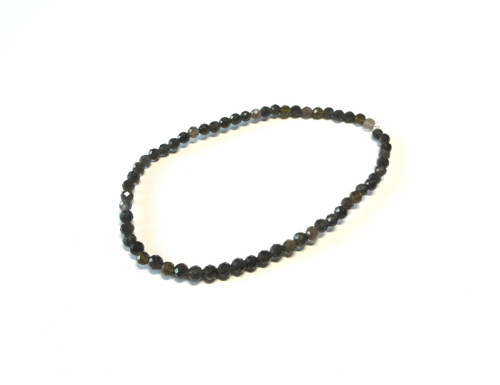 Obsidián náramek 3 mm