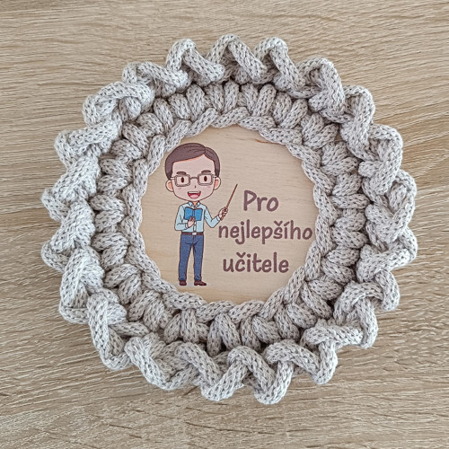 Podkafíčko pro pana učitele - lněná