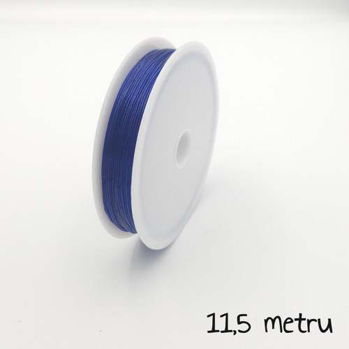 Elastické lanko modré 0.6 mm 11,5 m VÝPRODEJ