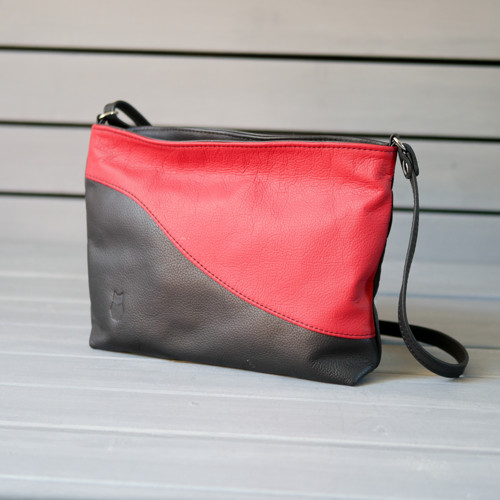 Anna - stylová kožená kabelka crossbody