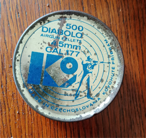 Plechová krabička/dóza DIABOLO 500