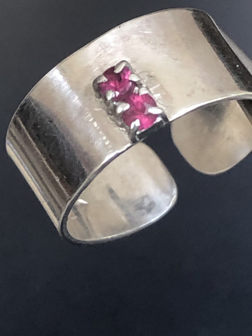 Prsten "You and Me" (Ty a Já) rubelit - BS Design