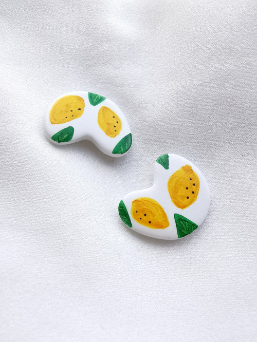 Náušnice s citrony — foto 1