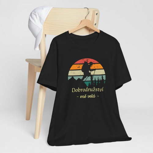 Dobrodružství Mě Volá – Bavlněné Unisex Tričko