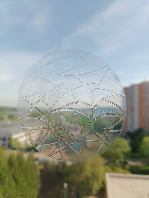 Lapač slunce suncatcher kruh jarní ozdoba 20cm