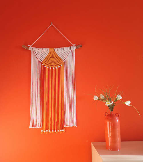 Macramé Boho dekorácia