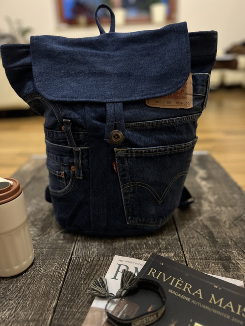 Batoh Denim FIDEL — foto 1