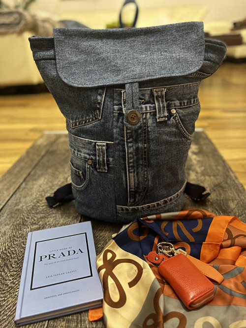 Batoh Denim SALLY — foto 1
