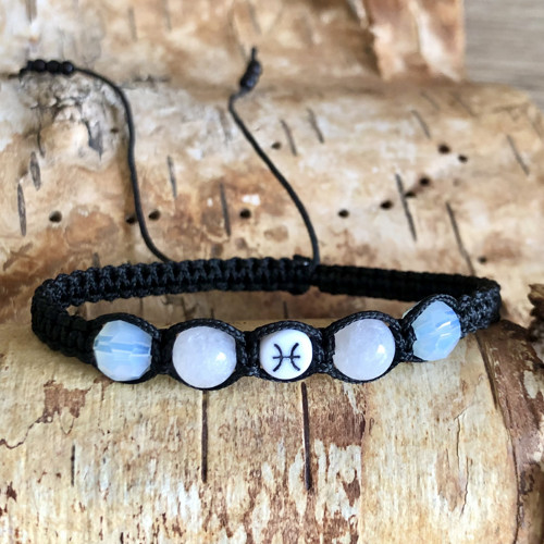 Dámská Shamballa S Minerály - Znamení Ryby