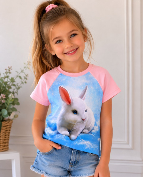 Tričko - králík, vel. 122