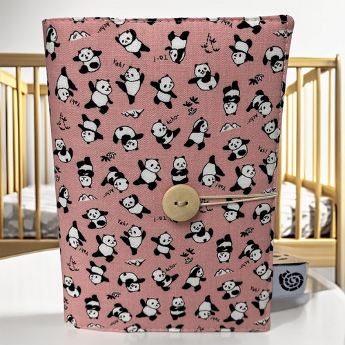 Obal na očkovací průkaz -pandy