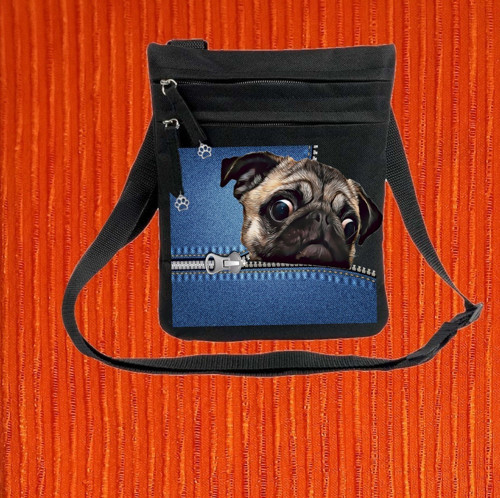 Mops Taška Messenger "Jeans"