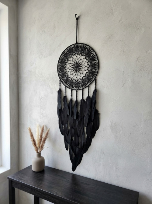 Lapač zlých snů Lovec havranů 35 x 105 cm č.2